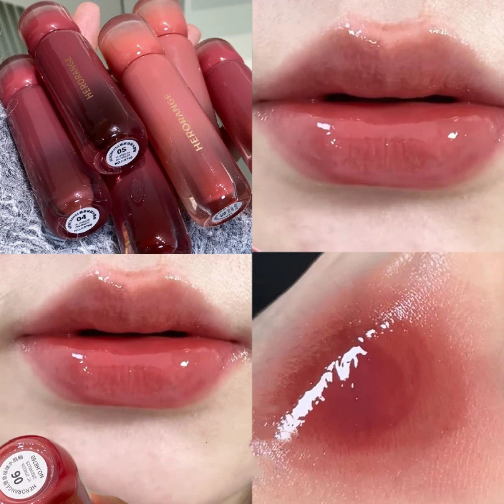Lip Tint Korean - Smoked Grape Purple Red Lip Glaze