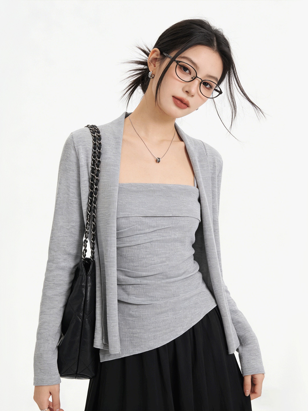 Korean Lifestyle & Kids Boutique - Lush Life Skin-friendly Short Knitted Cardigan