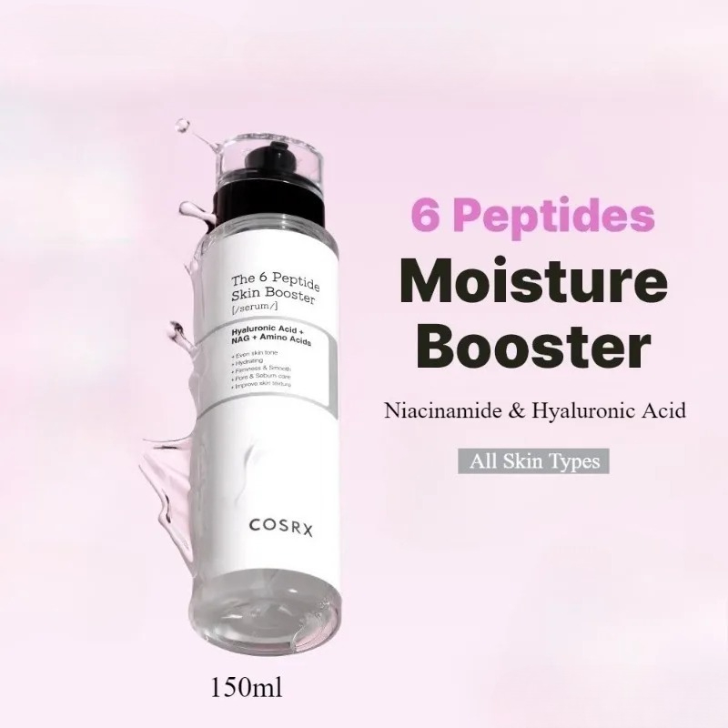 Korean Skincare 6X Peptide Boo - огляд і ціна Essence Serum Toner