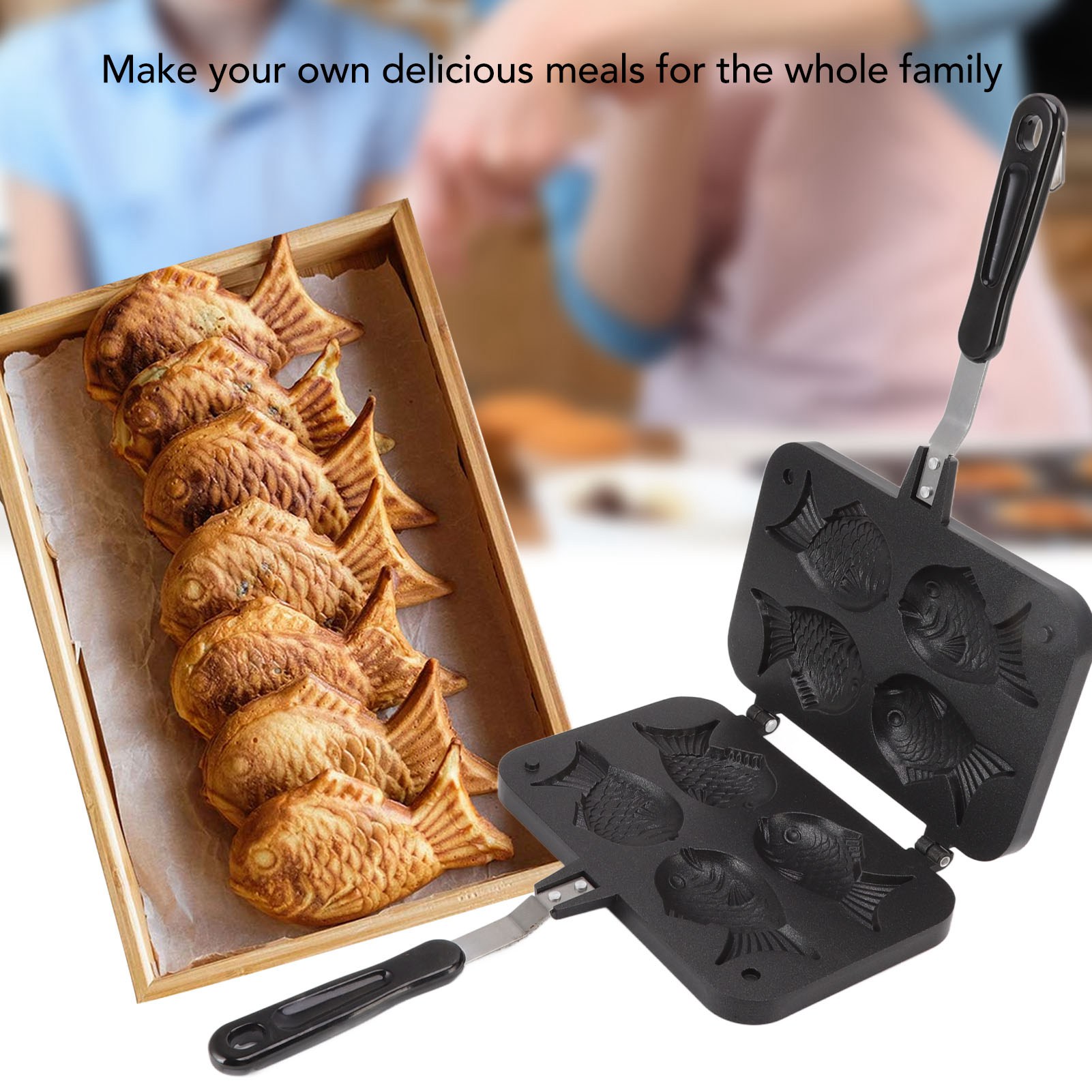 Taiyaki Cooking Bakeware Taiya - огляд і ціна Tteokbokki Rice Cake