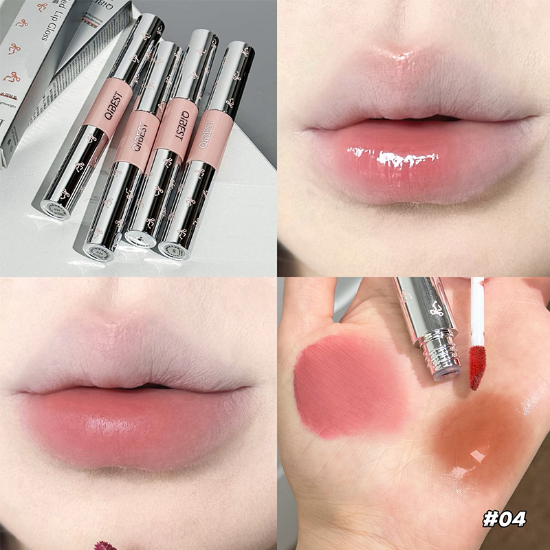 QIBEST Double Head Lip Gloss M - огляд і ціна Lip Tint Korean