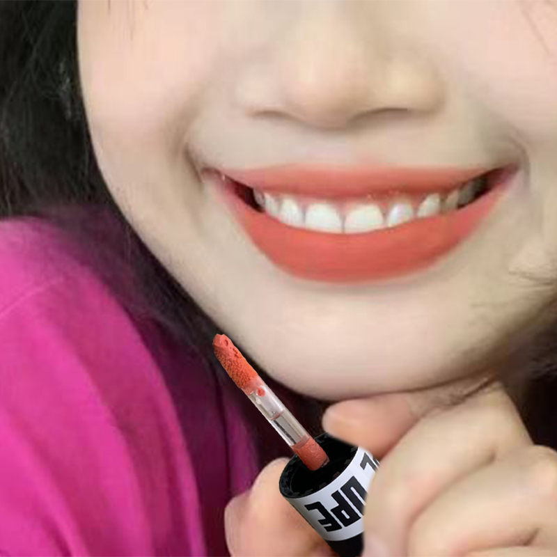 1PC Rose Red Matte Velvet Lip  - огляд і ціна Lip Tint Korean