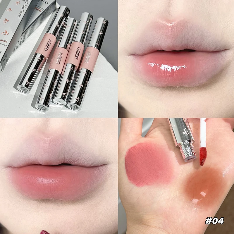 QIBEST Double Head Matte Velve - огляд і ціна Lip Tint Korean