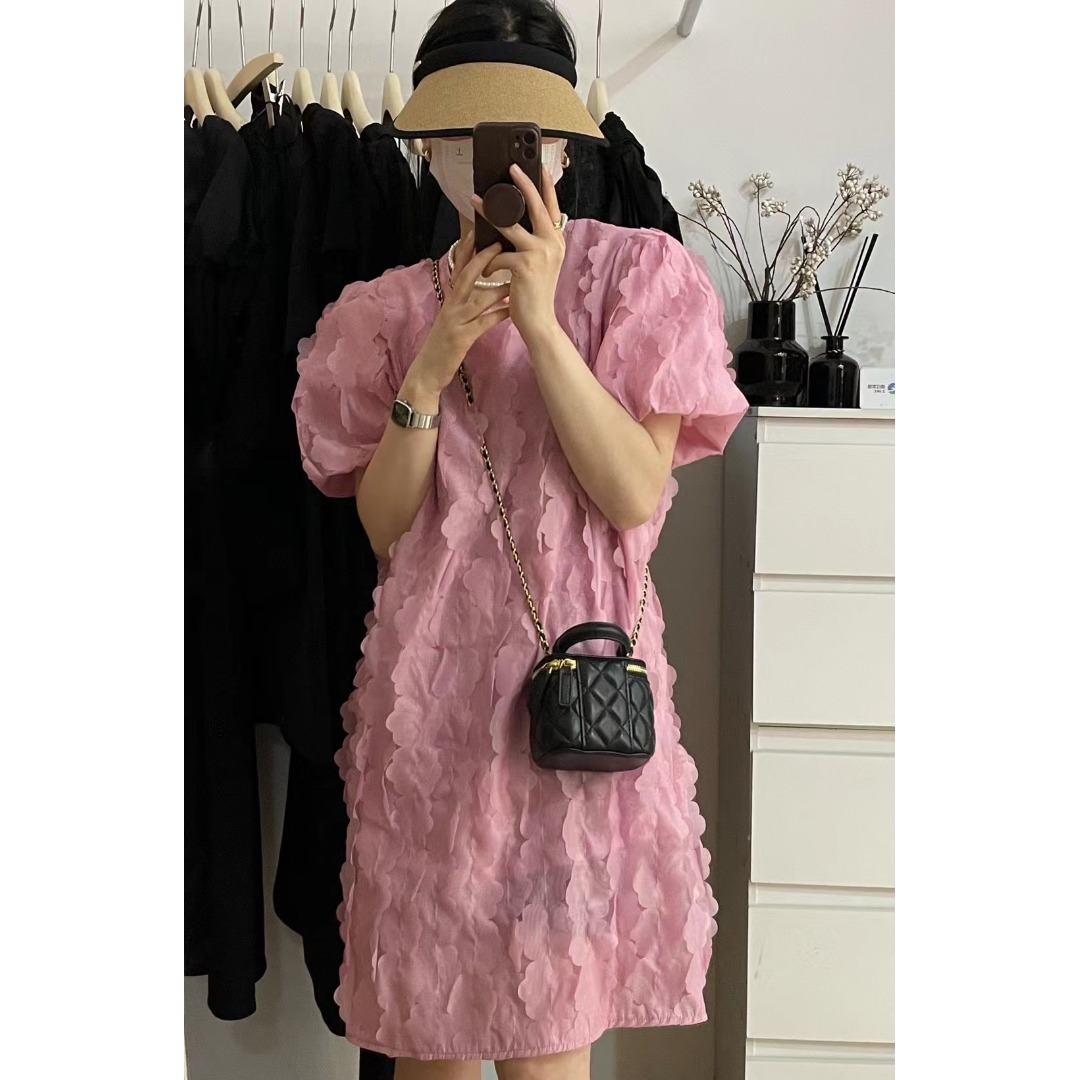 Floral Bubble Sleeve Dress Kor - огляд і ціна Korean Lifestyle & Kids Boutique