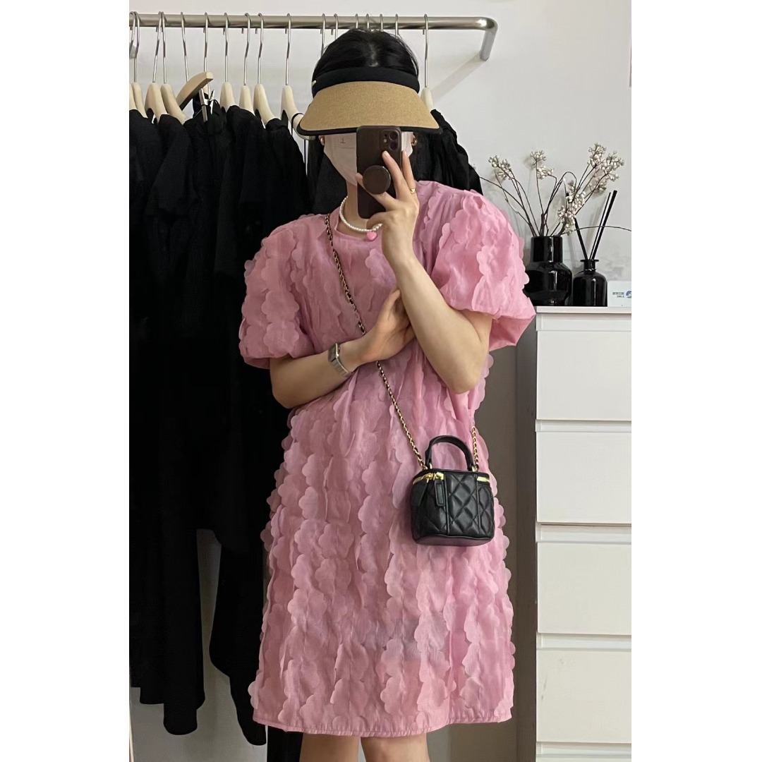 Floral Bubble Sleeve Dress Kor - огляд і ціна Korean Lifestyle & Kids Boutique