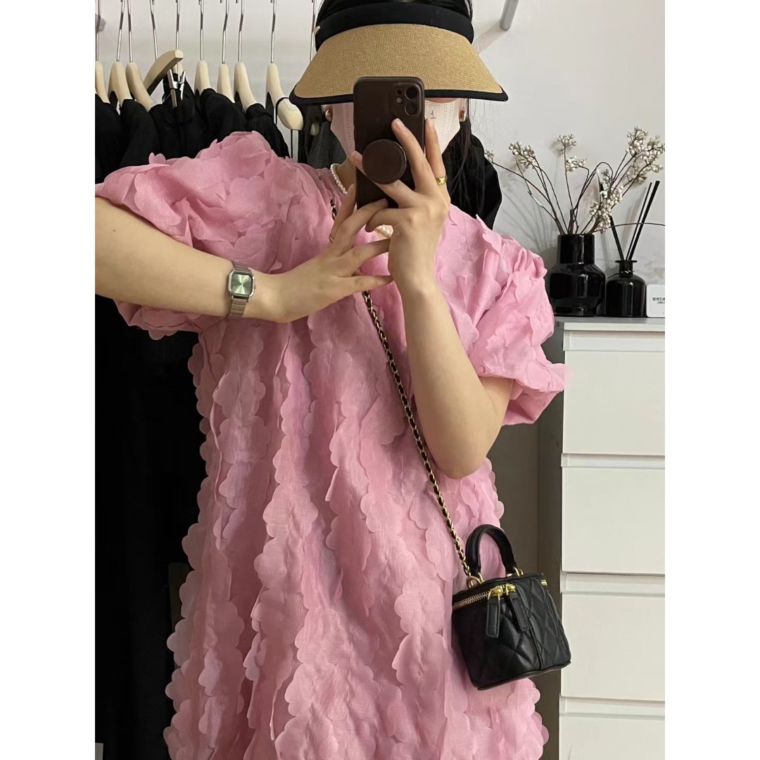 Floral Bubble Sleeve Dress Kor - огляд і ціна Korean Lifestyle & Kids Boutique